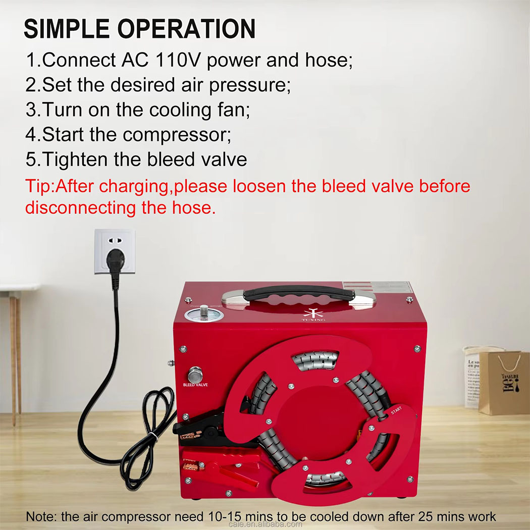 Home Use 110V PCP Air  Compressor